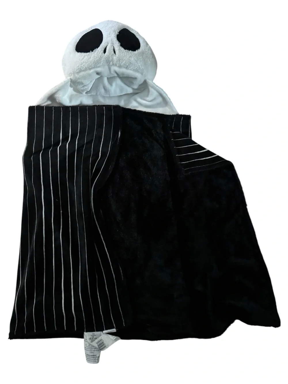 🎃The Nightmare Before Christmas Jack Skellington Plush Hooded Throw Blanket